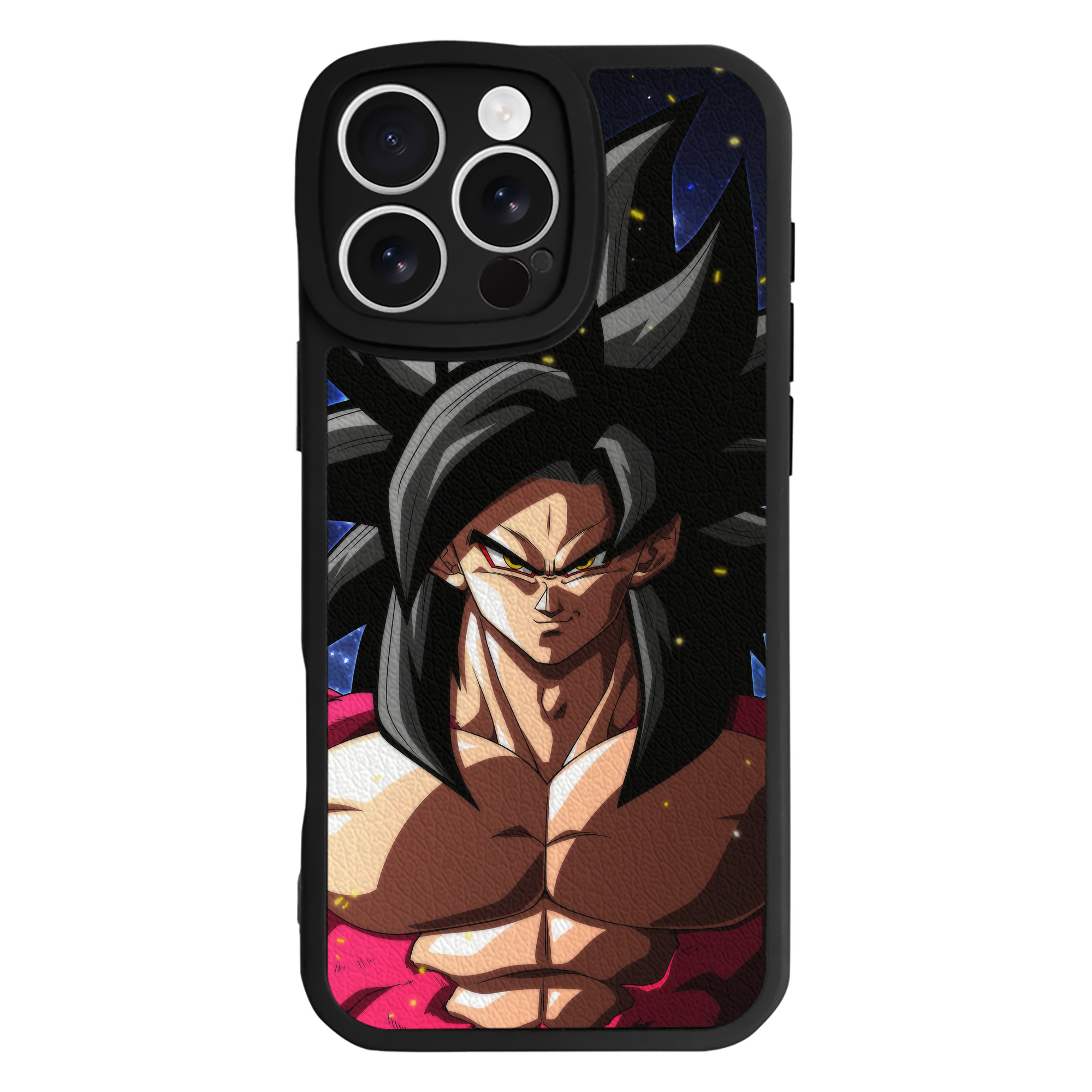（画像用） ドラゴンボール DRAGON BALL 【iPhone 16シリーズ対応】シリコンスマホケース（レザー調） 材質：シリコン